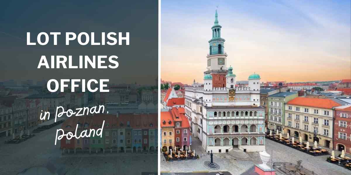 LOT Polish Airlines Office In Poznan, Poland