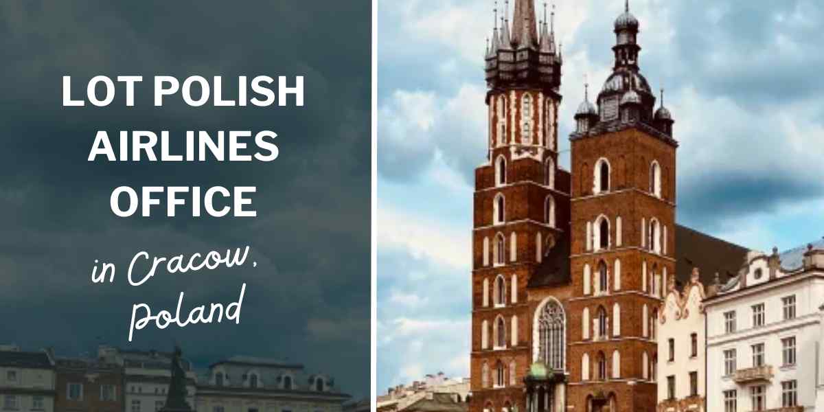 LOT Polish Airlines Office In Cracow, Poland