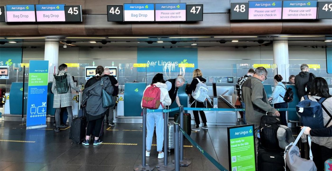 aer lingus check in at airport counter