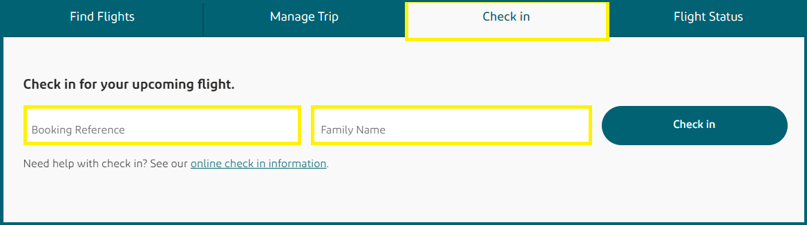 aer lingus online check in
