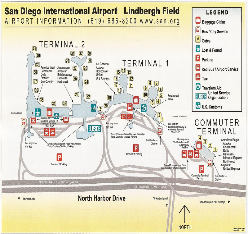 What Terminal is Air Canada at San Diego? SAN Airport +18557451194