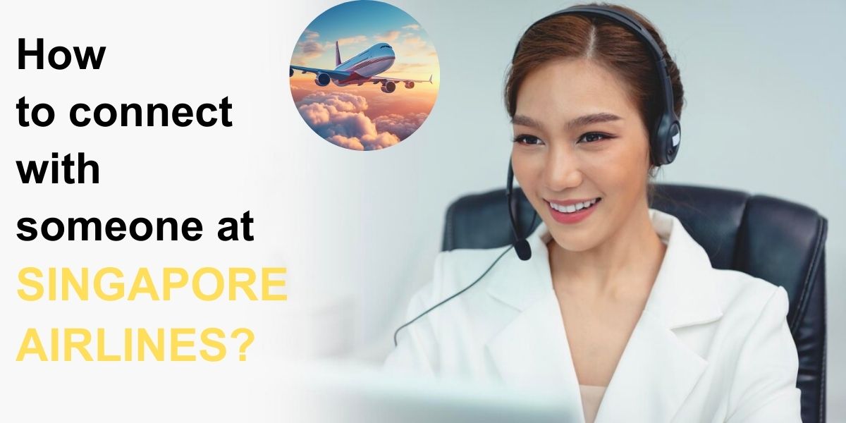 How can I speak to someone at Singapore Airlines