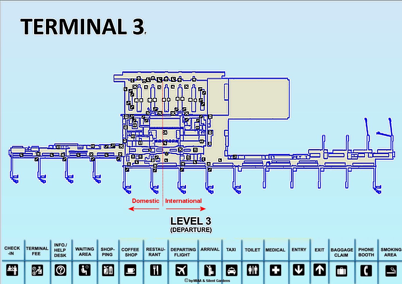 United Manila Terminal 3 Map