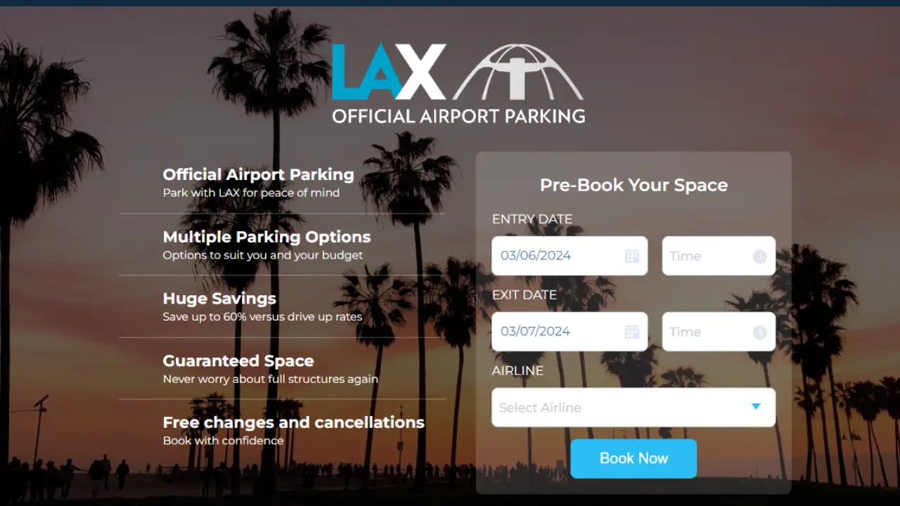 Book Parking at LAX