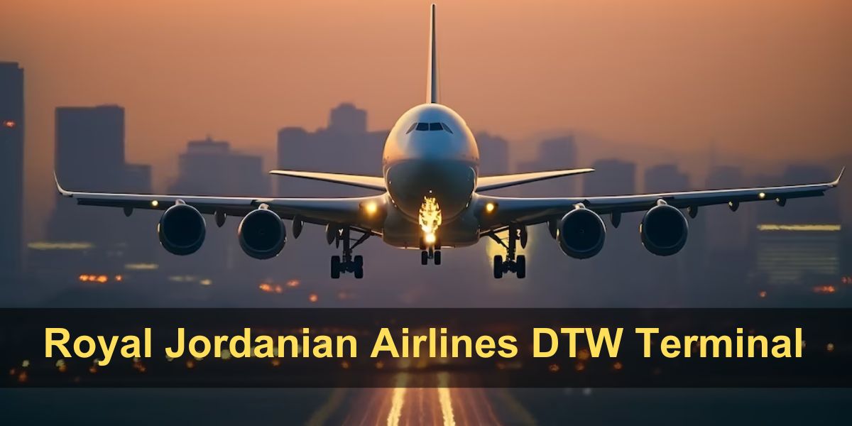 Royal Jordanian DTW Terminal – Detroit Metropolitan Wayne County Airport