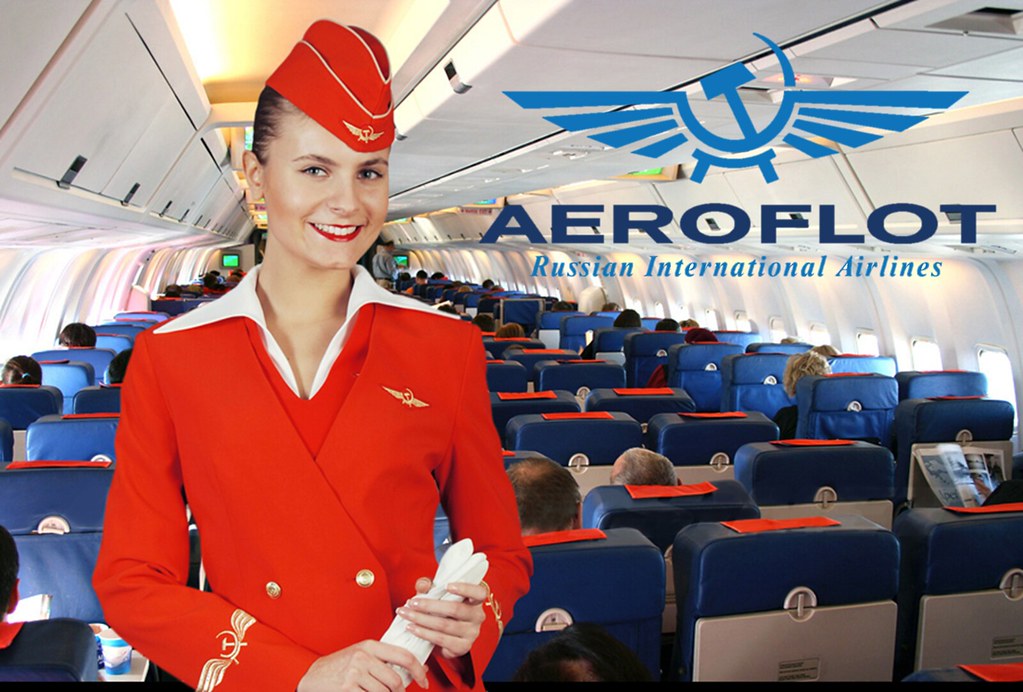 Aeroflot Airlines City Office in Saratov, Russia