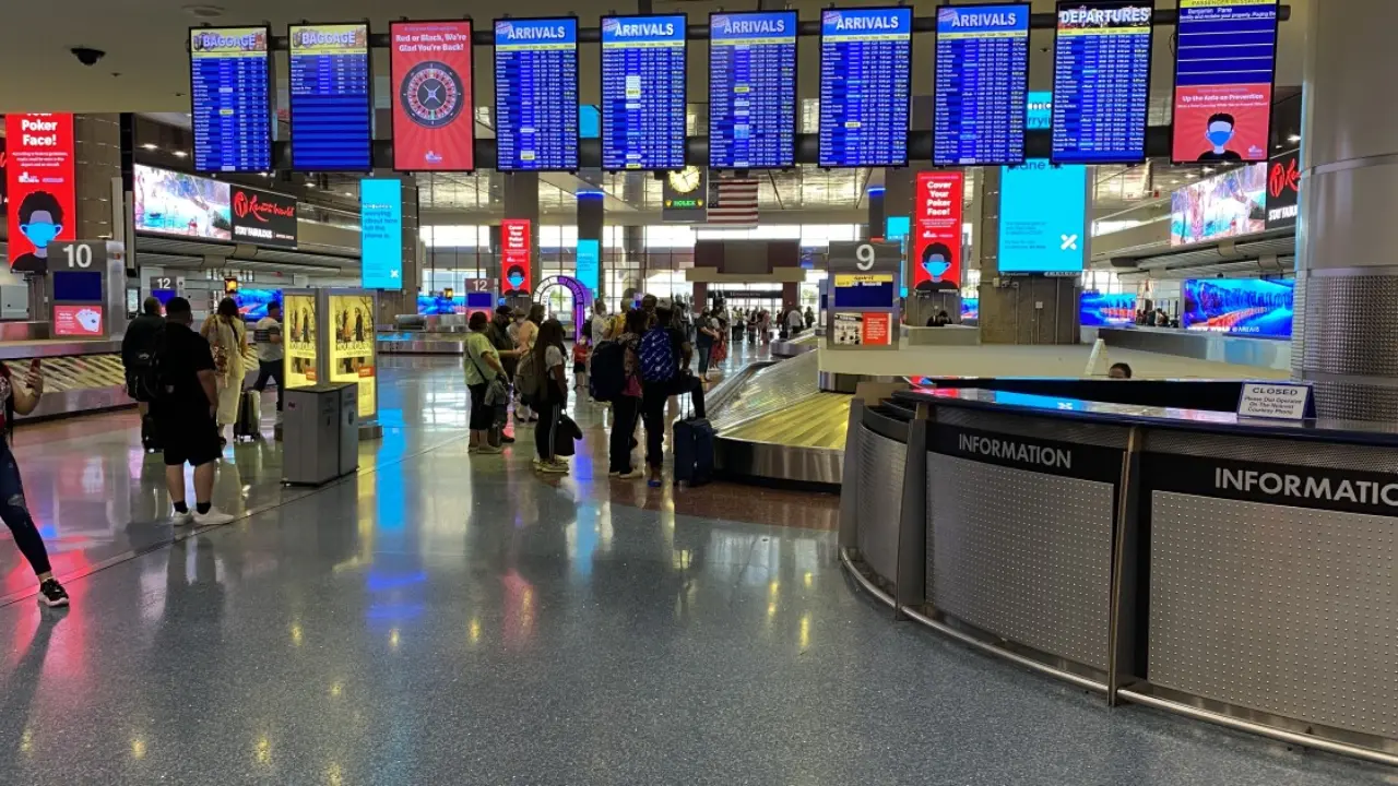 Las Vegas Airport Departures