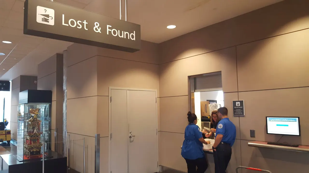 DTW Airport Lost and Found Office