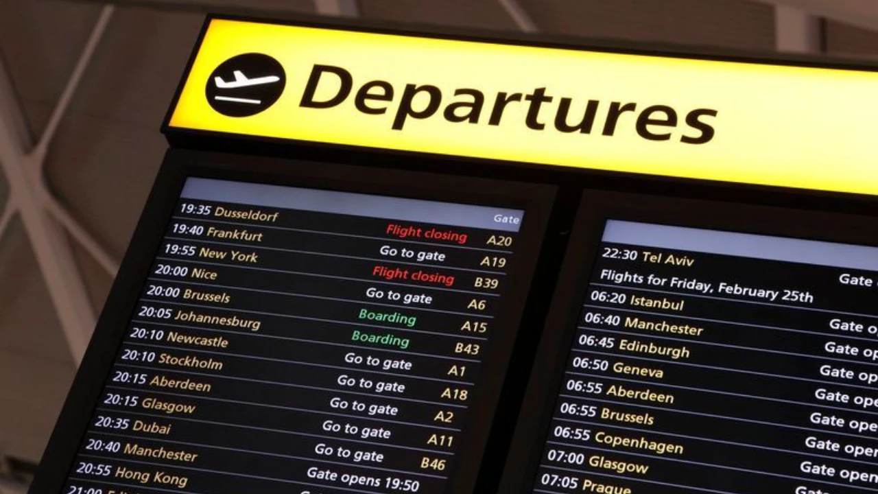 Los Angeles Airport Flight Departures