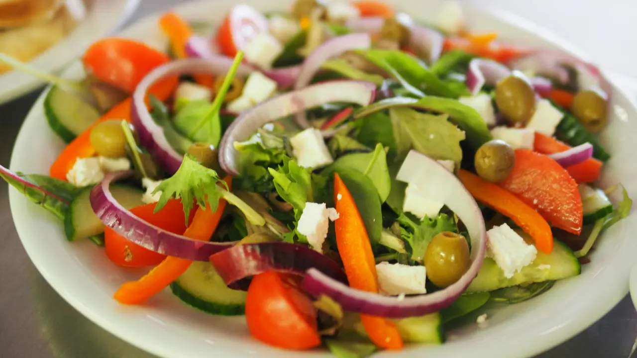 Healthy Salad at Atlanta International Airport