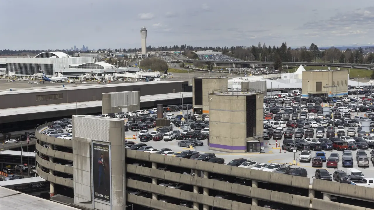 Drive Up Parking at Seattle Airport