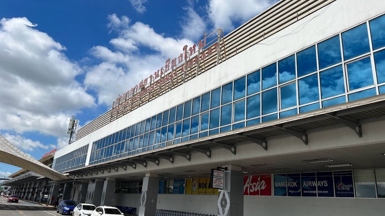 Which Terminal is Spring Airlines at CNX Airport?