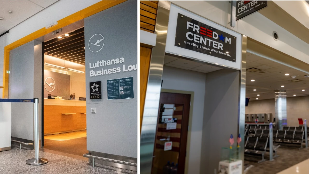 Detroit Airport Lounges at Evans Terminal