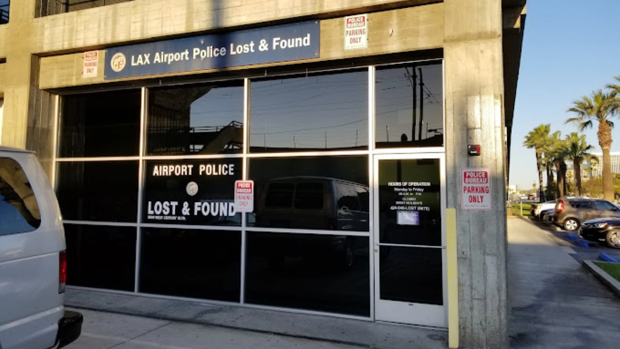 LAX Lost and Found Police