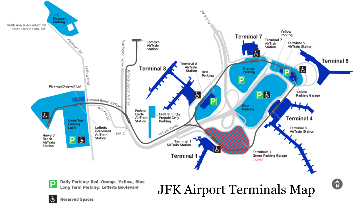 Find What Terminal Your Airline Departs from John F. Kennedy Airport 