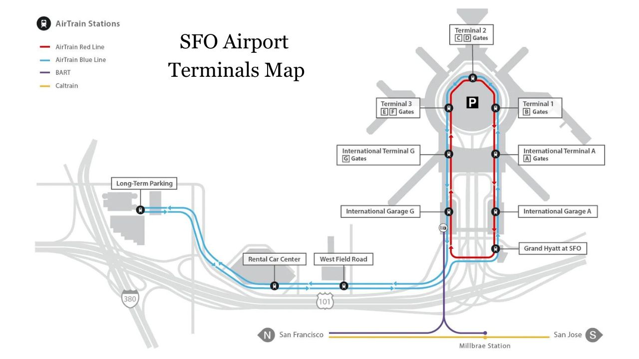 Find What Terminal Your Airline Departs from San Francisco International Airport Find What Terminal Your Airline Departs from San Francisco International Airport
