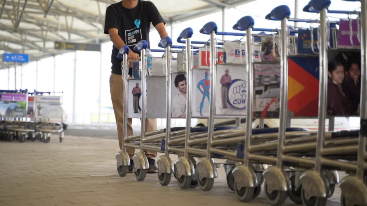  DCA Terminal Baggage Carts Facilities
