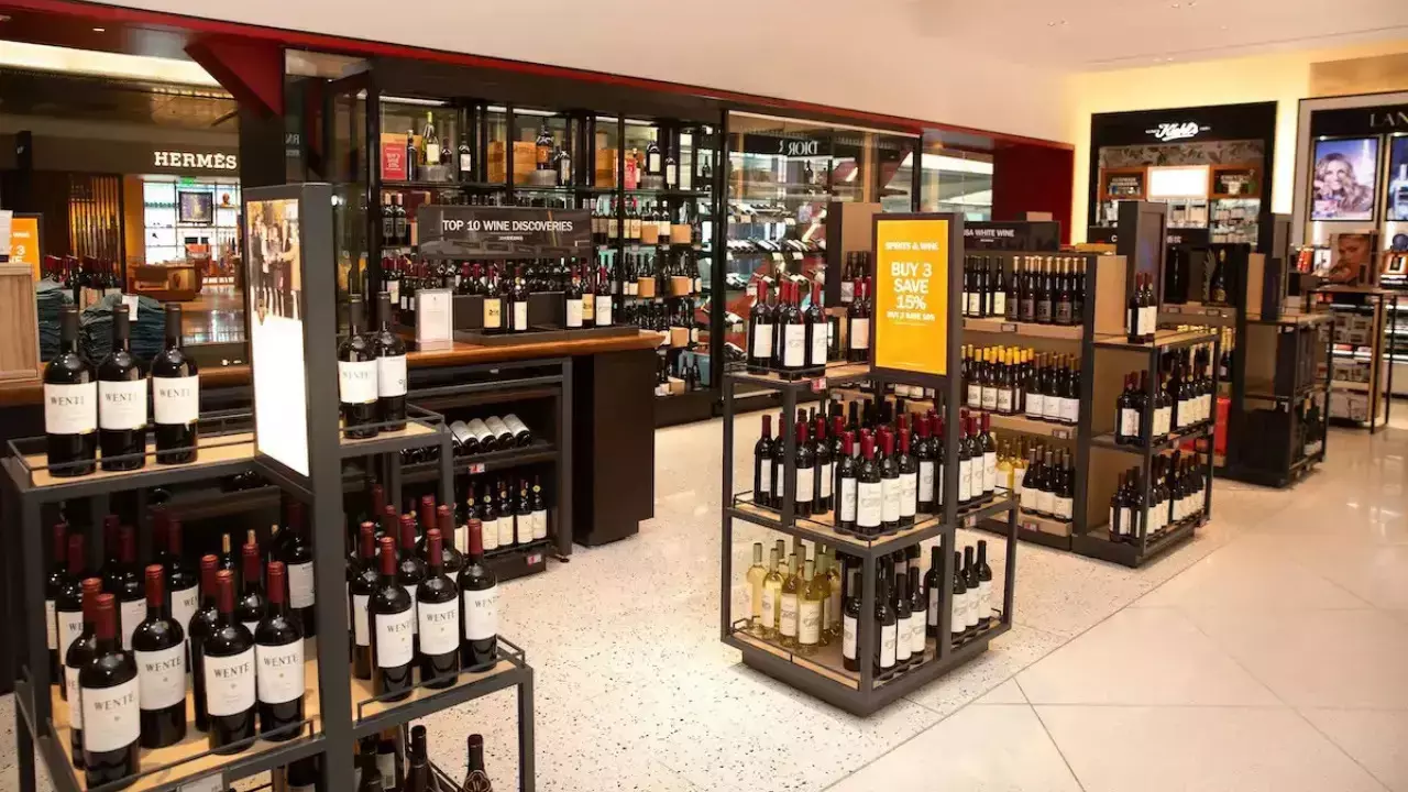 SFO Airport duty-free shops