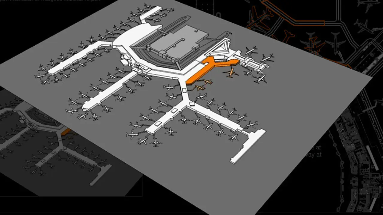 Baltimore/Washington International Airport (BWI) Map