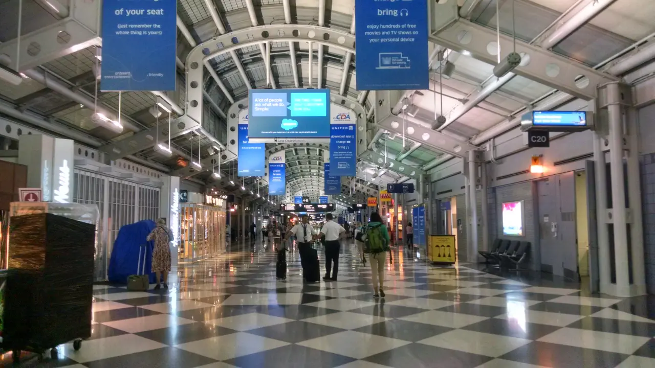 Chicago O'Hare Airport (ORD) Terminal 1