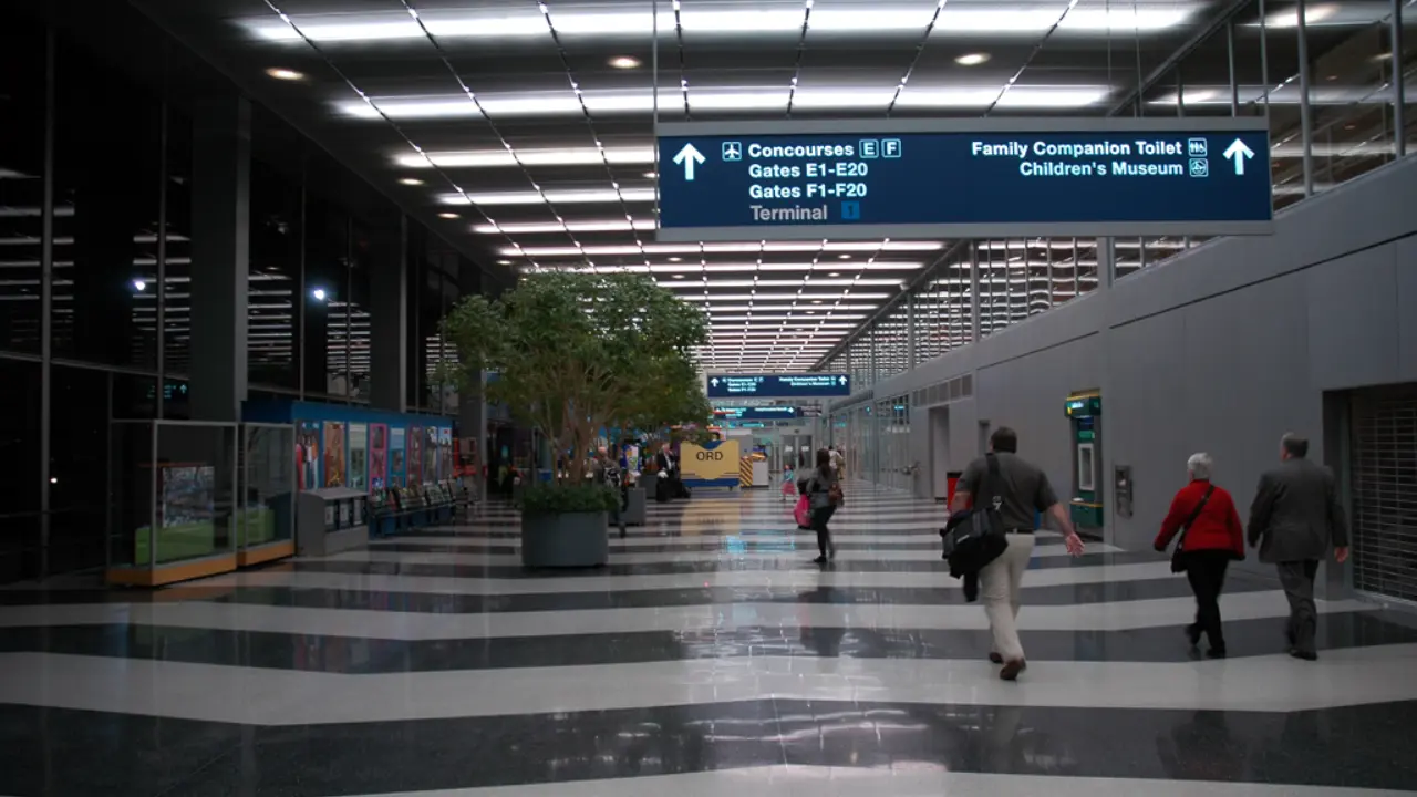 Terminals at Chicago O'Hare International Airport (ORD)