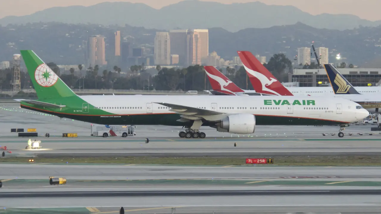 Eva Air Terminal at Los Angeles International Airport (LAX)