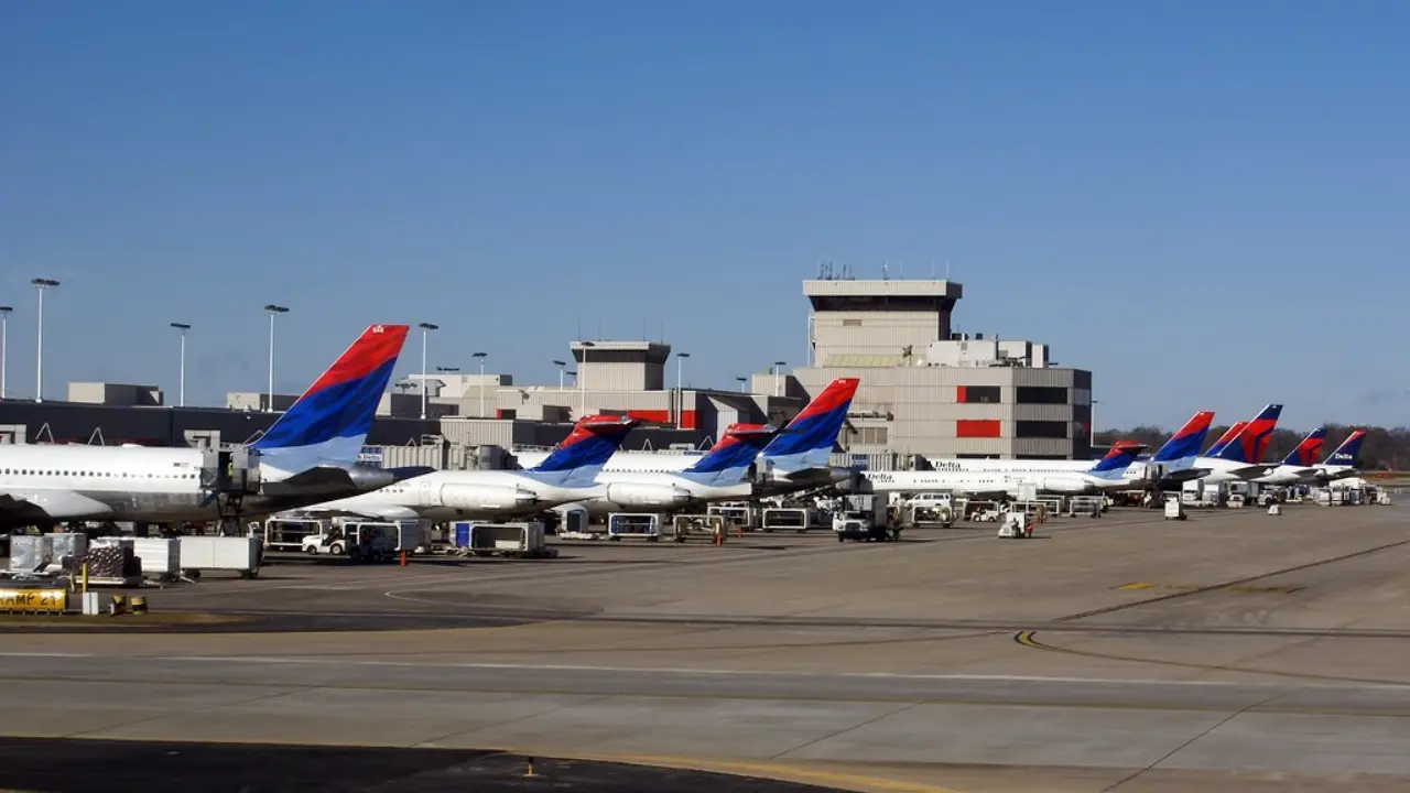 Delta Air Lines Terminal at Atlanta International Airport (ATL)