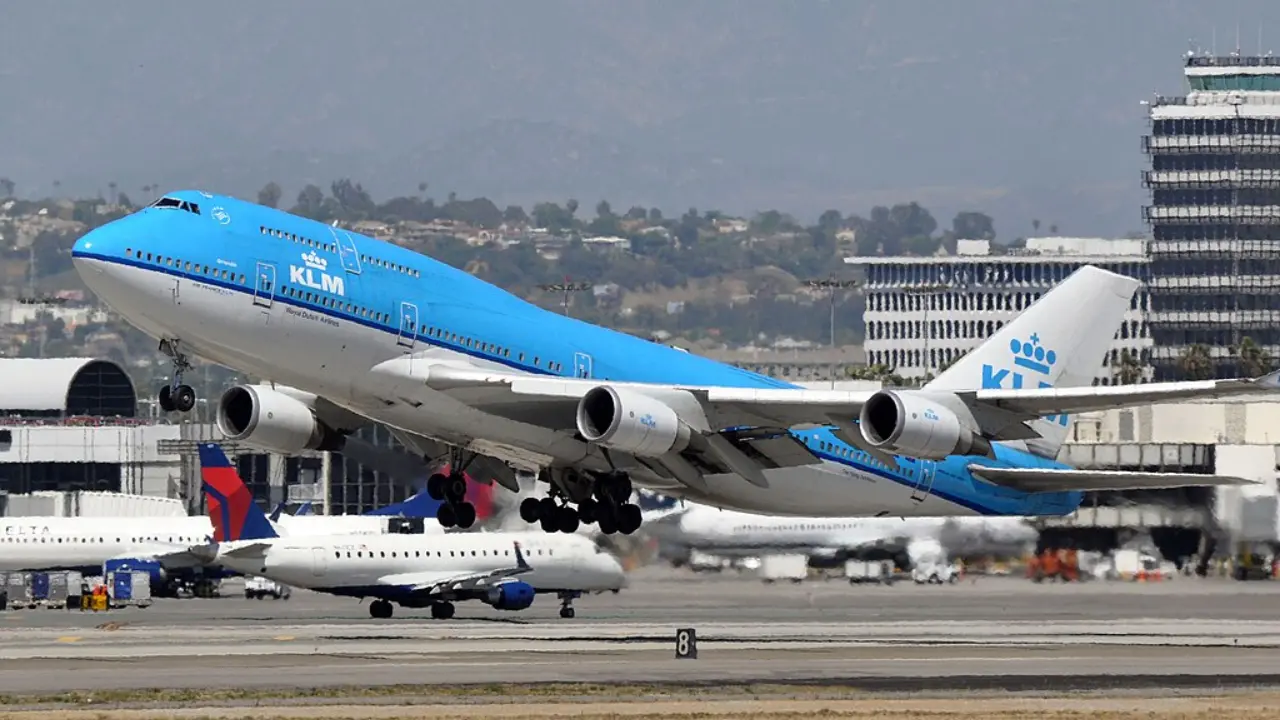 KLM Royal Dutch Airlines Terminal at Los Angeles Intl. Airport (LAX)