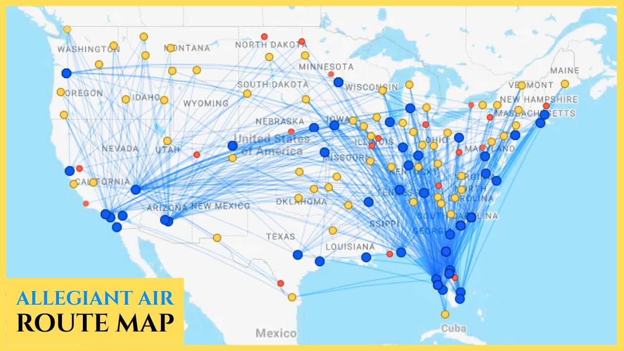 Allegiant Air Route Map