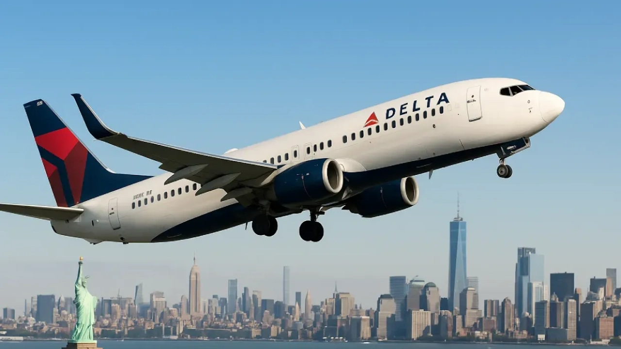 Where does Delta fly direct from New York?