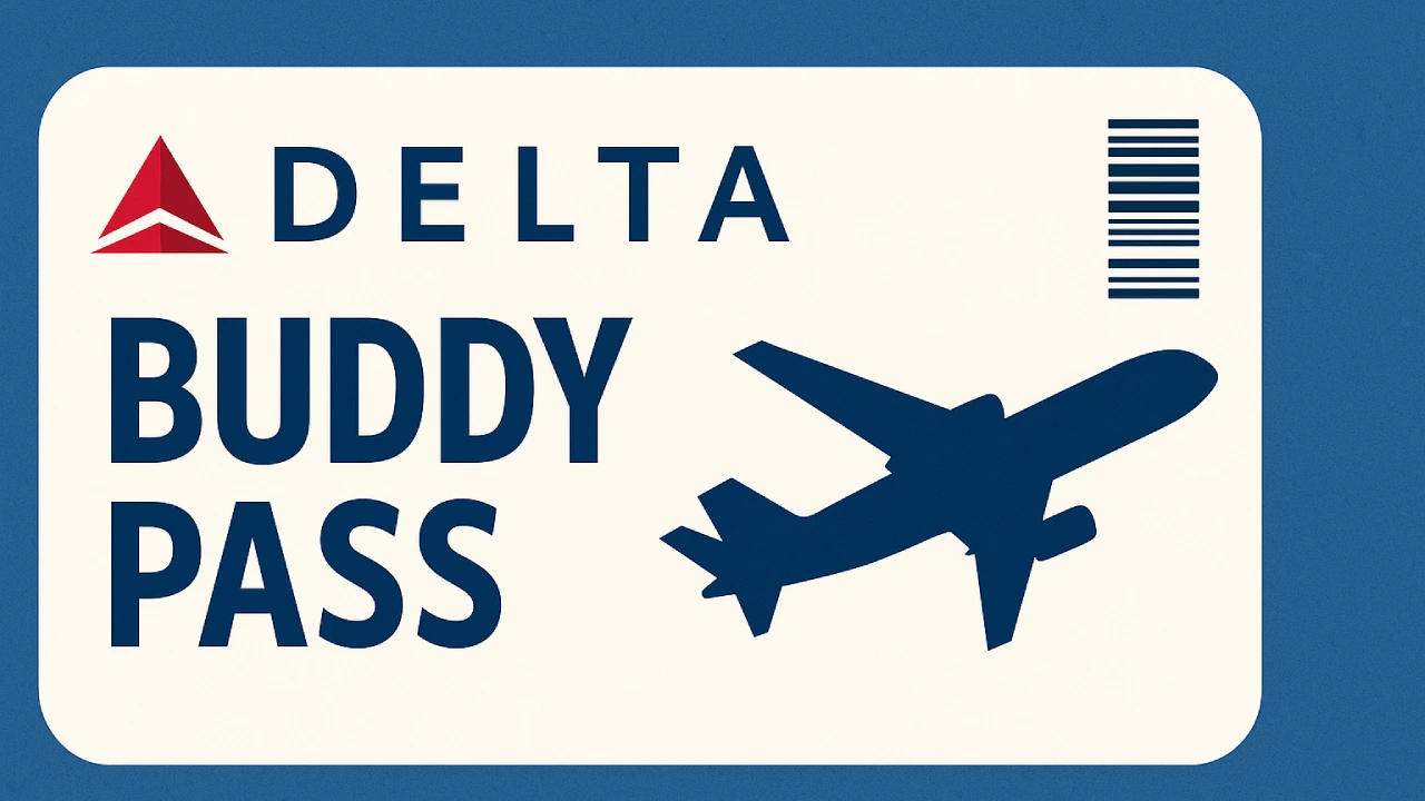 Delta Airlines buddy pass