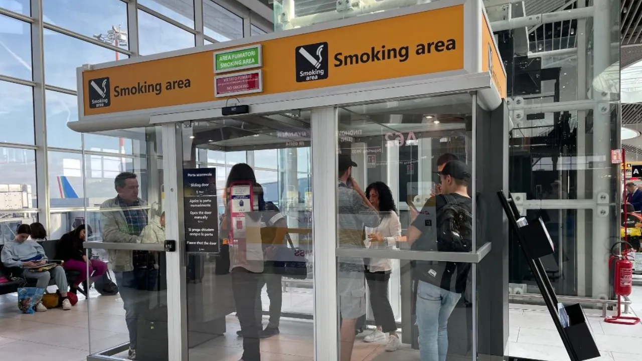 cigarette airport Punta Gorda Airport (PGD) Smoking Area