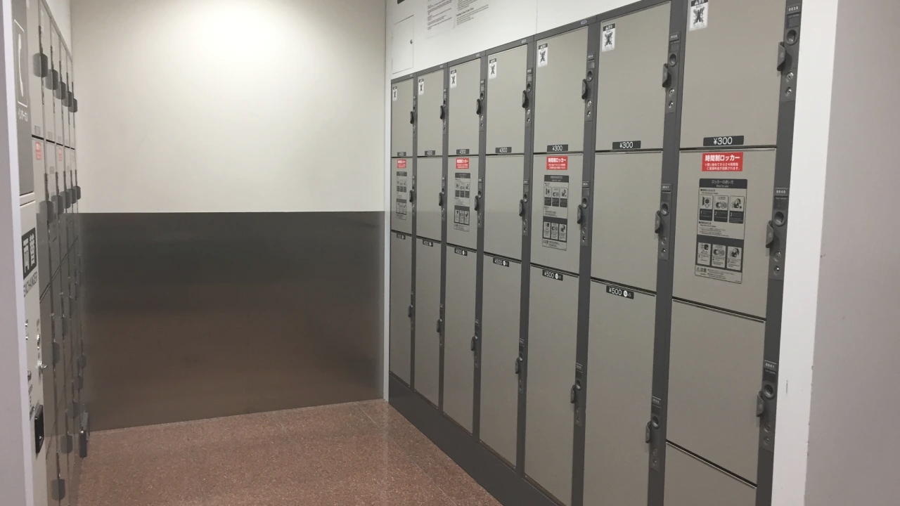 Newark Liberty International Airport have Lockers
