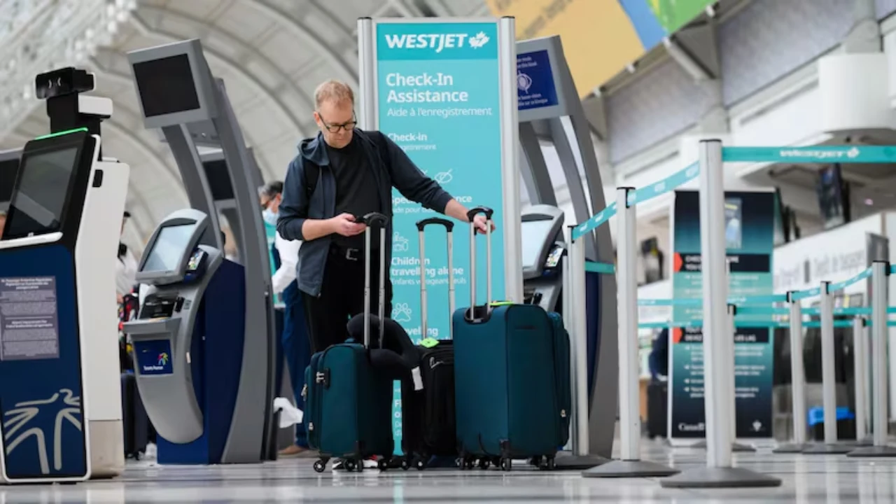 Mobile and kiosk check-in options for WestJet passengers