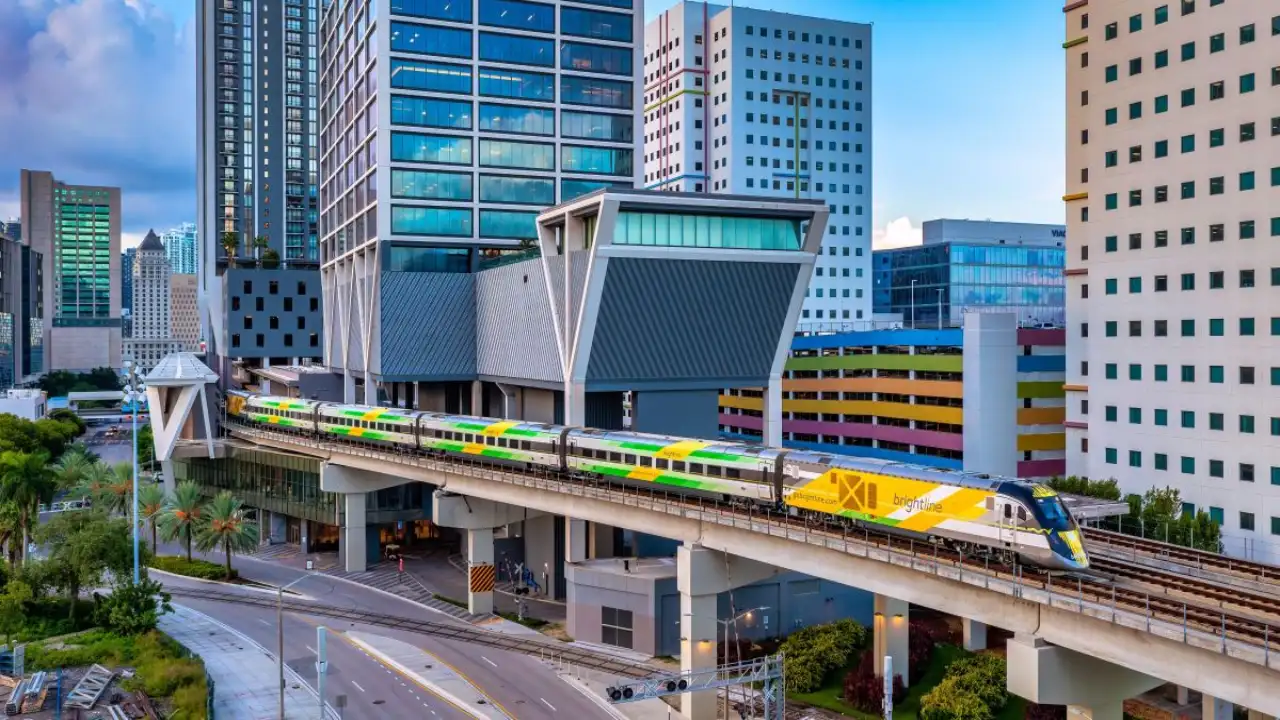 Brightline go to Miami Airport