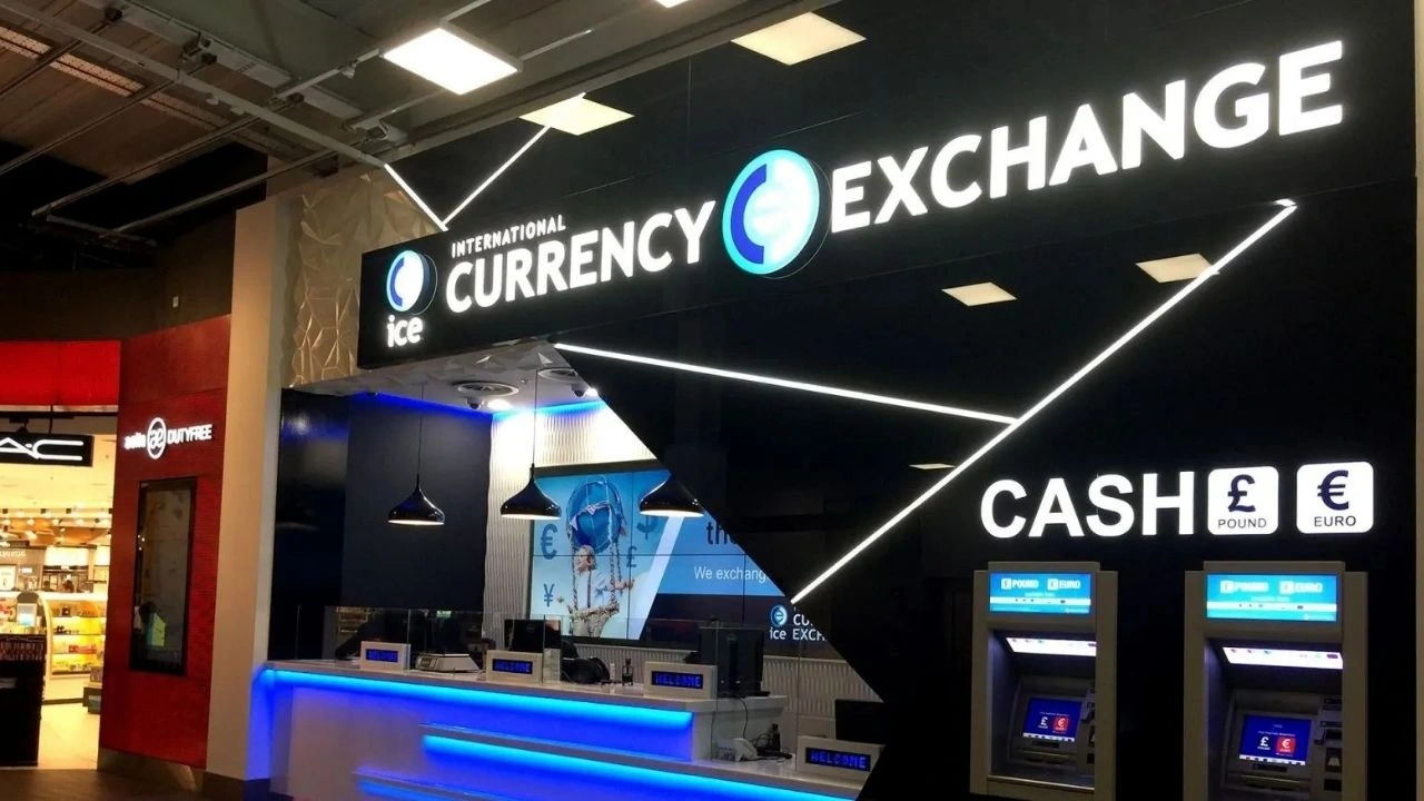 ICE Currency Exchange in Dallas Airport