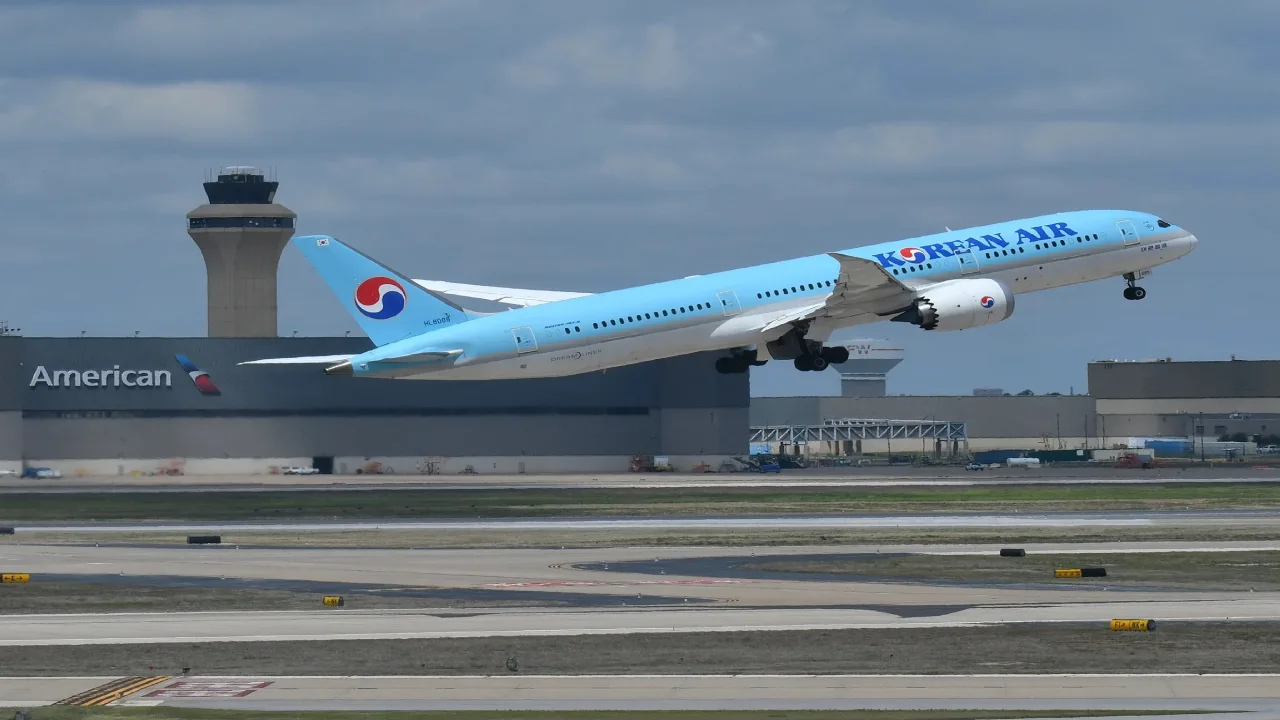 Korean Air Departures