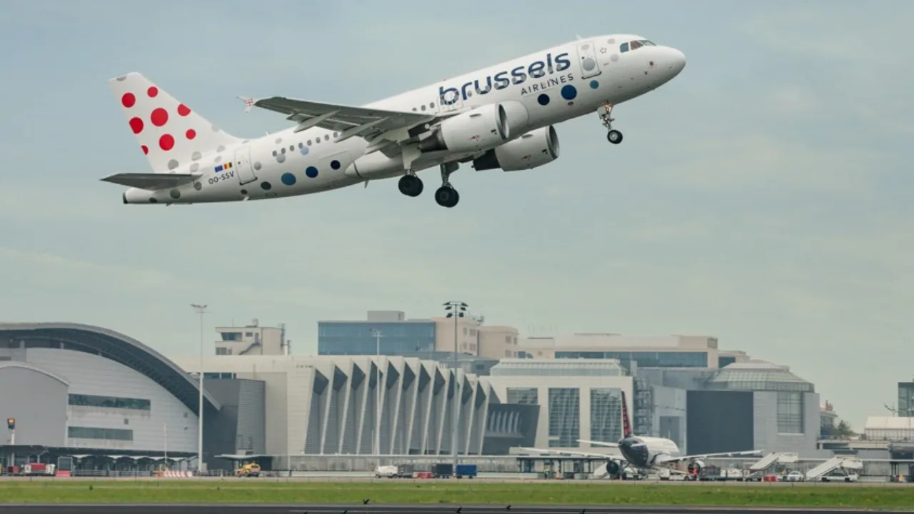 Departure at JFK Airport, Brussels Airlines Terminal