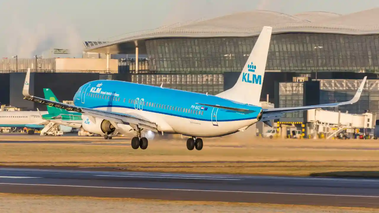 KLM Arrivals at JFK Terminal