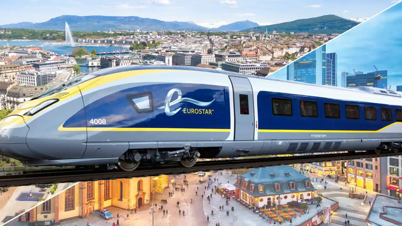 European Train Travel Itinerary