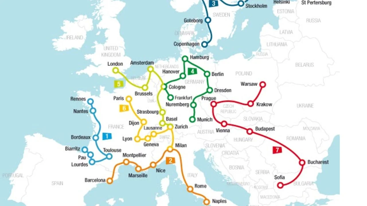 Best European Train Routes