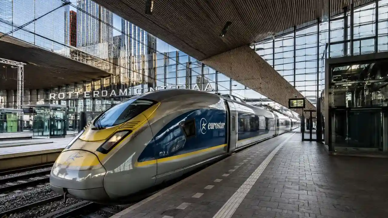 Eurostar departure checks Rotterdam Centraal