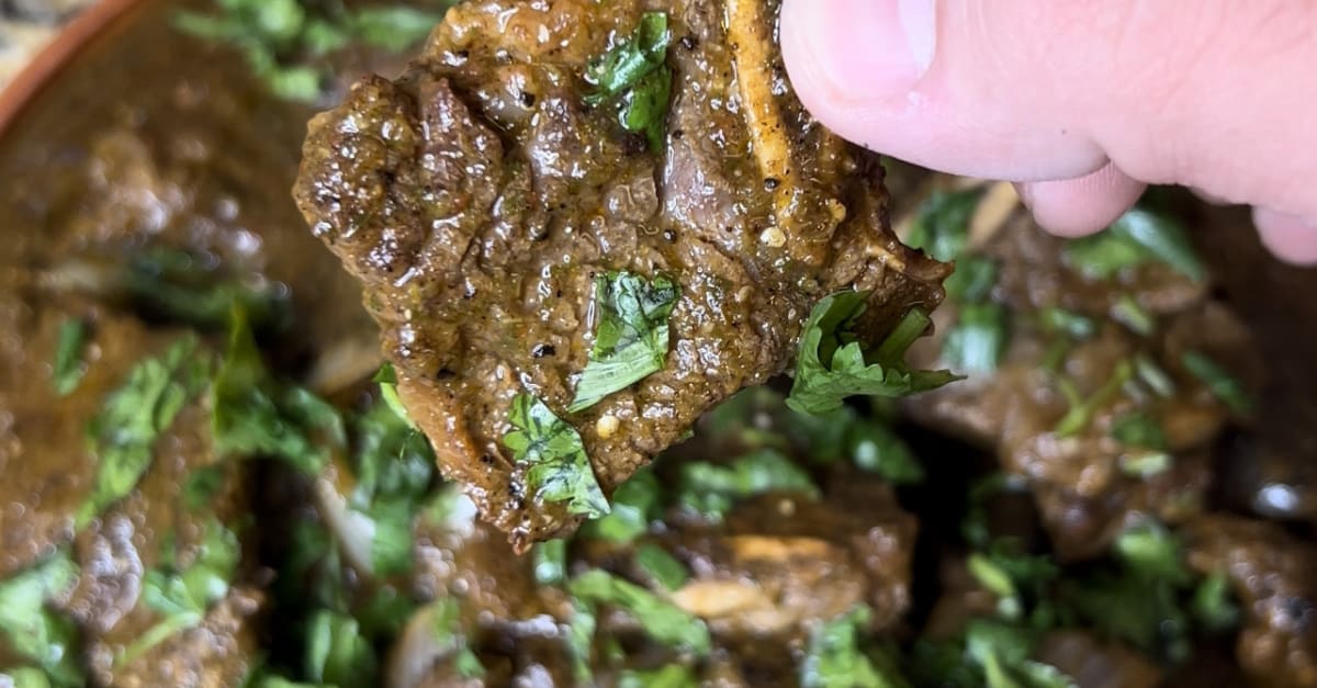 Salsa Verde Beef Ribs by freddsters