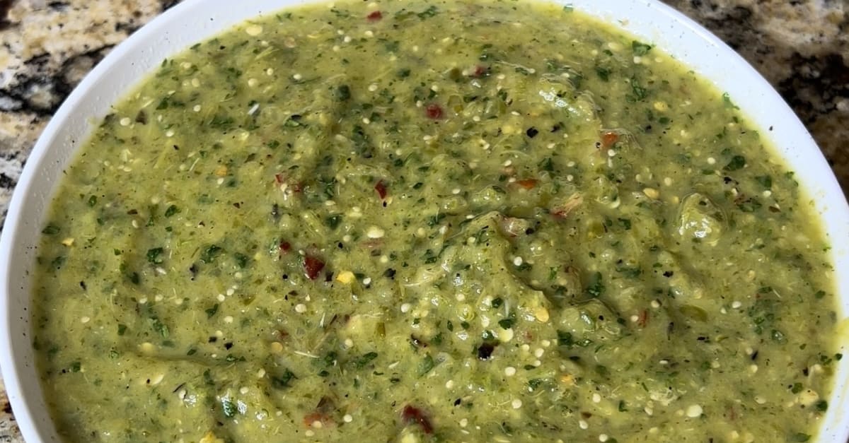 Pineapple Salsa Verde by freddsters