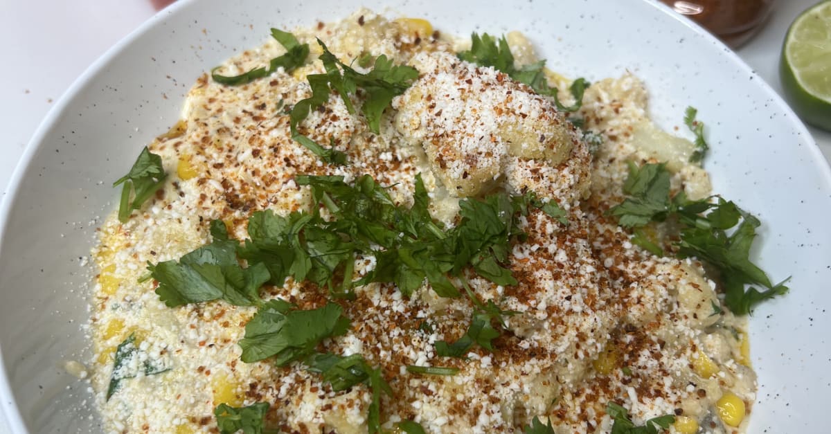 Cheesy Elote Cauliflower by freddsters