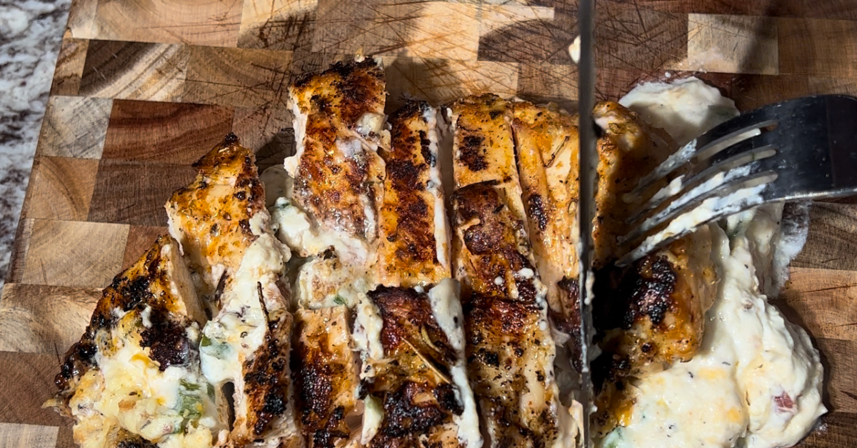 Jalapeno Cream Cheese Stuffed Chicken by jordanramsy