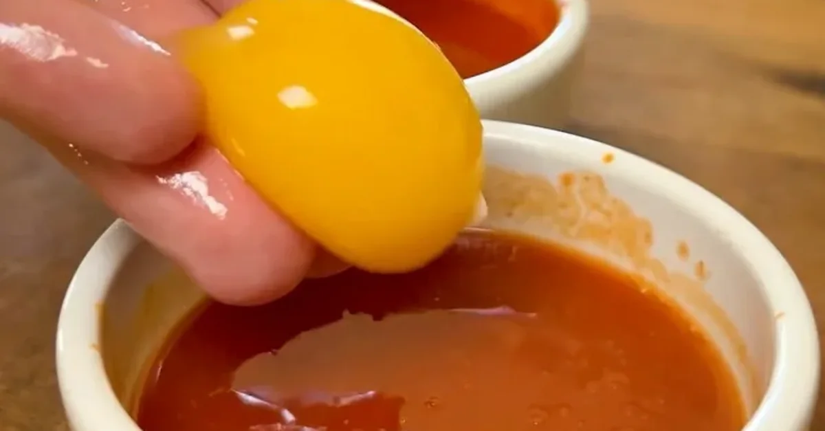 Hot Sauce Egg Yolks by jortskitchen