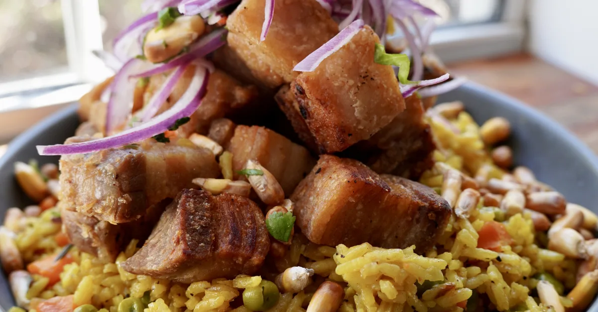 Arroz con Chancho [Rice with Pork] by chefrodrigofernandini