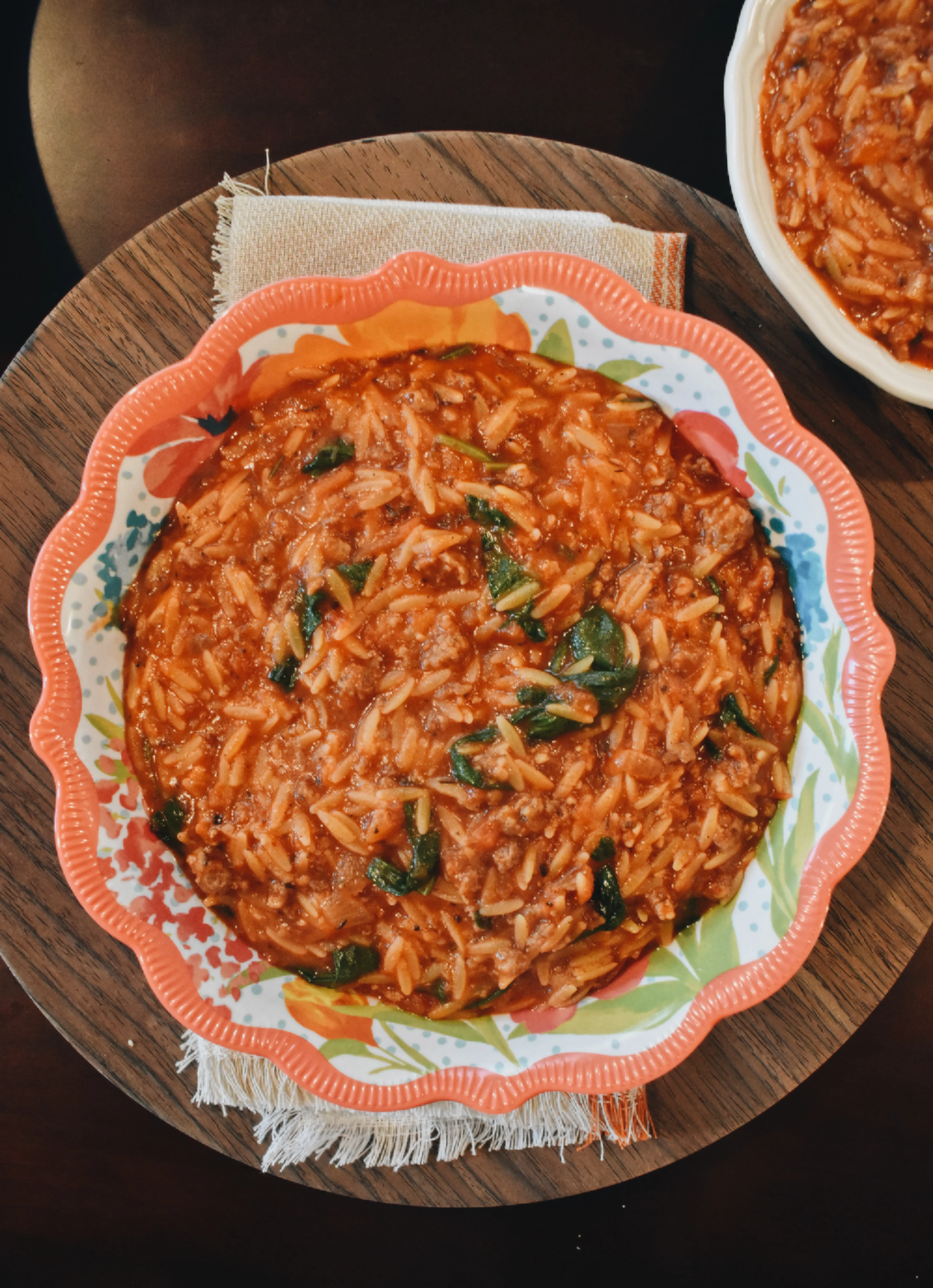 sausage-and-orzo-soup
