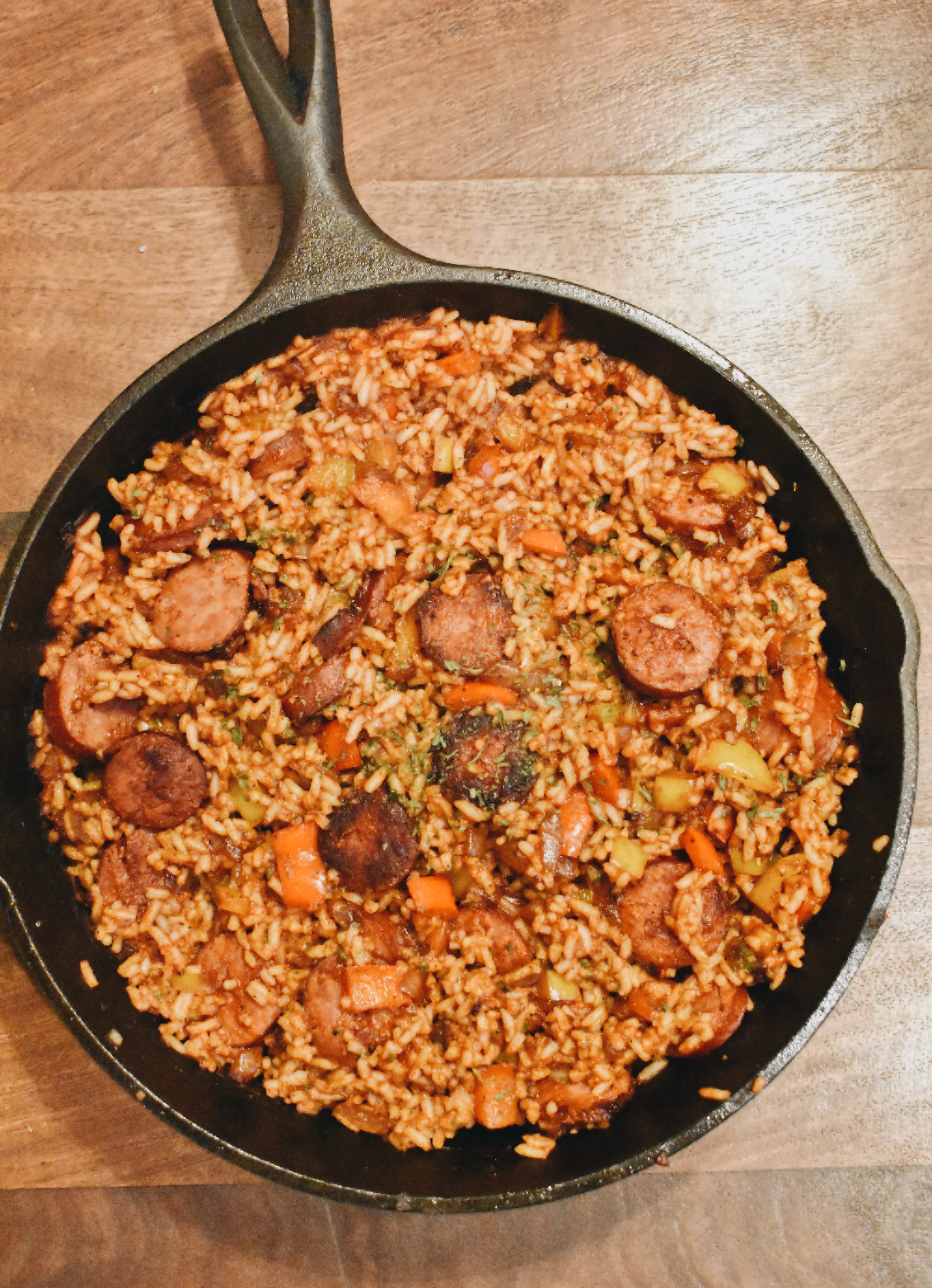 sausage-rice-skillet